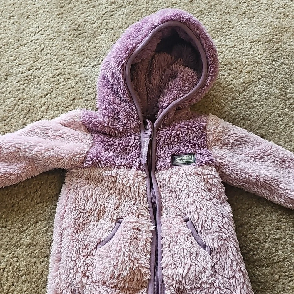 Eddie Bauer Fleece Onesie Lavender 0 3 Months